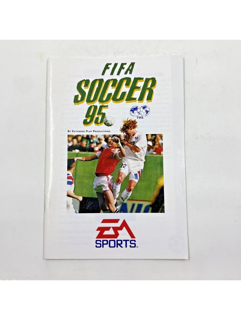 FIFA Soccer 95 - Sega Genesis - Cartridge & Manual TESTED